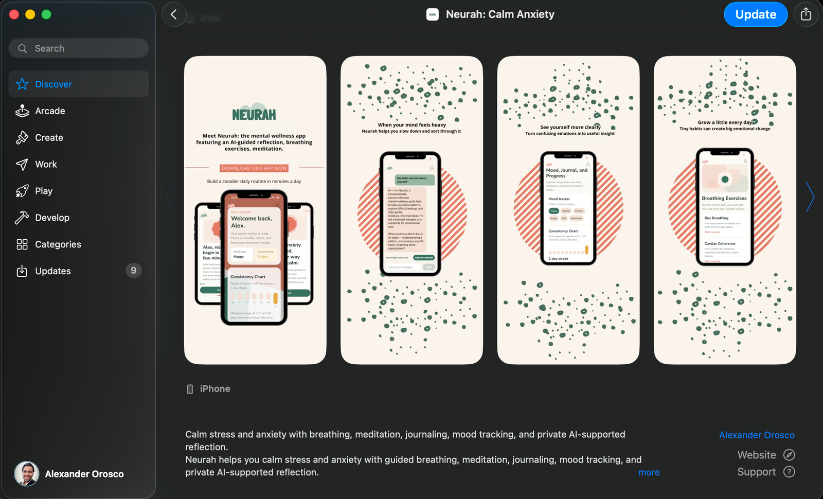 Neurah mobile application project
